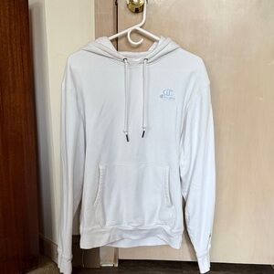 Champion White Hooded Sweatshirt